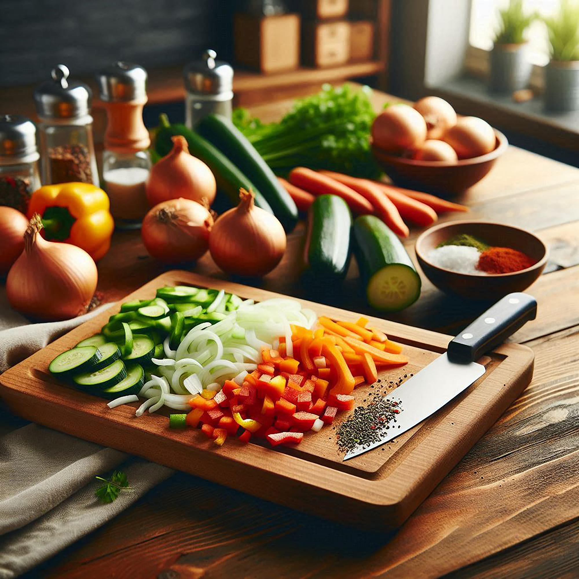 Ingredienti organizzati per meal prep
